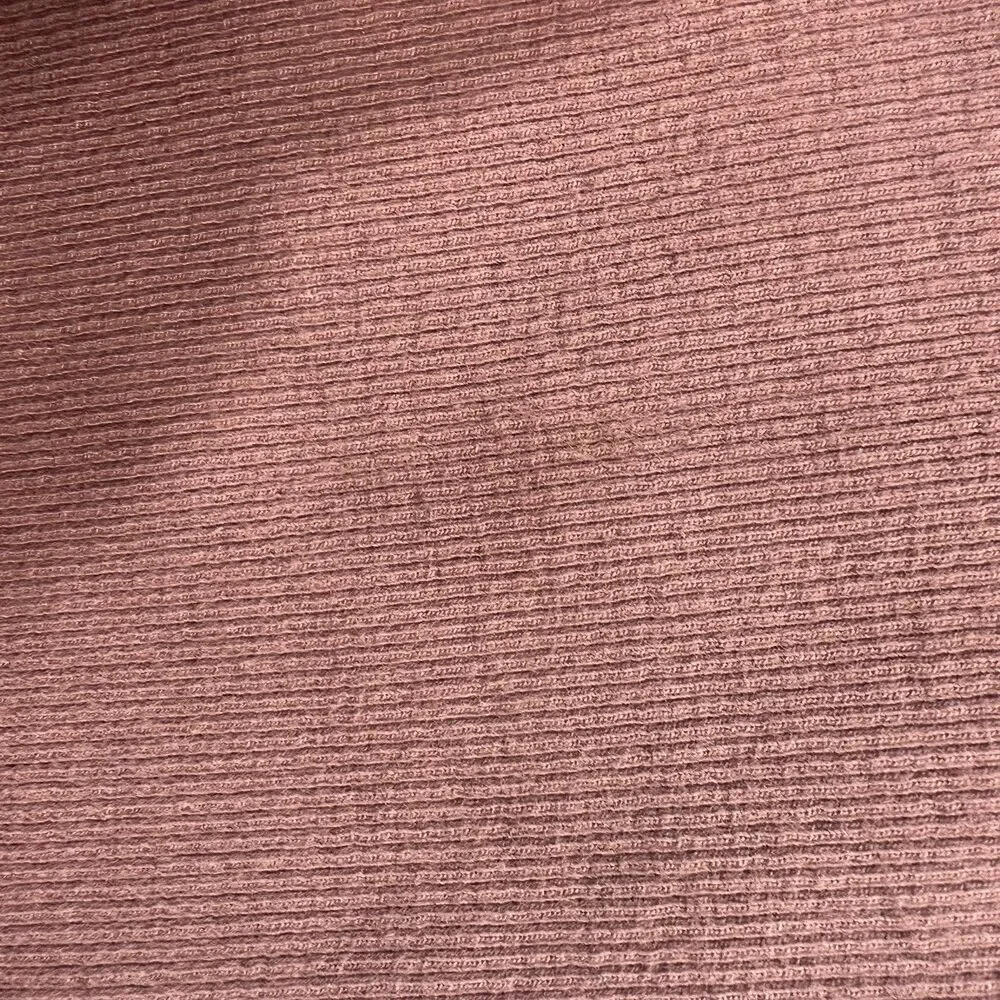 Duluth Trading Co Women Tank Top Medium M Mauve Brown Ribbed No-Yank Scoop Neck